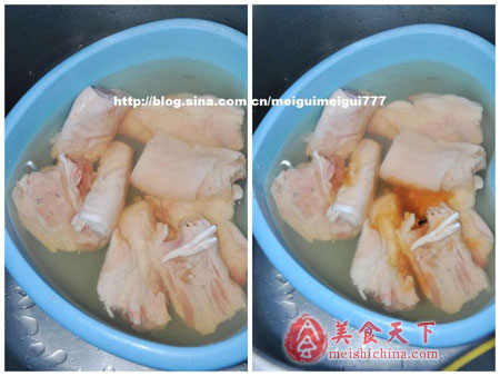 卤猪蹄子