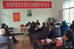 卢阳镇东岗村：强党建促脱贫攻坚